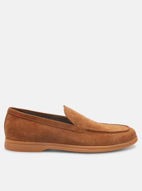 Mocassins Bata Red Label en cuir velours - Kiabi