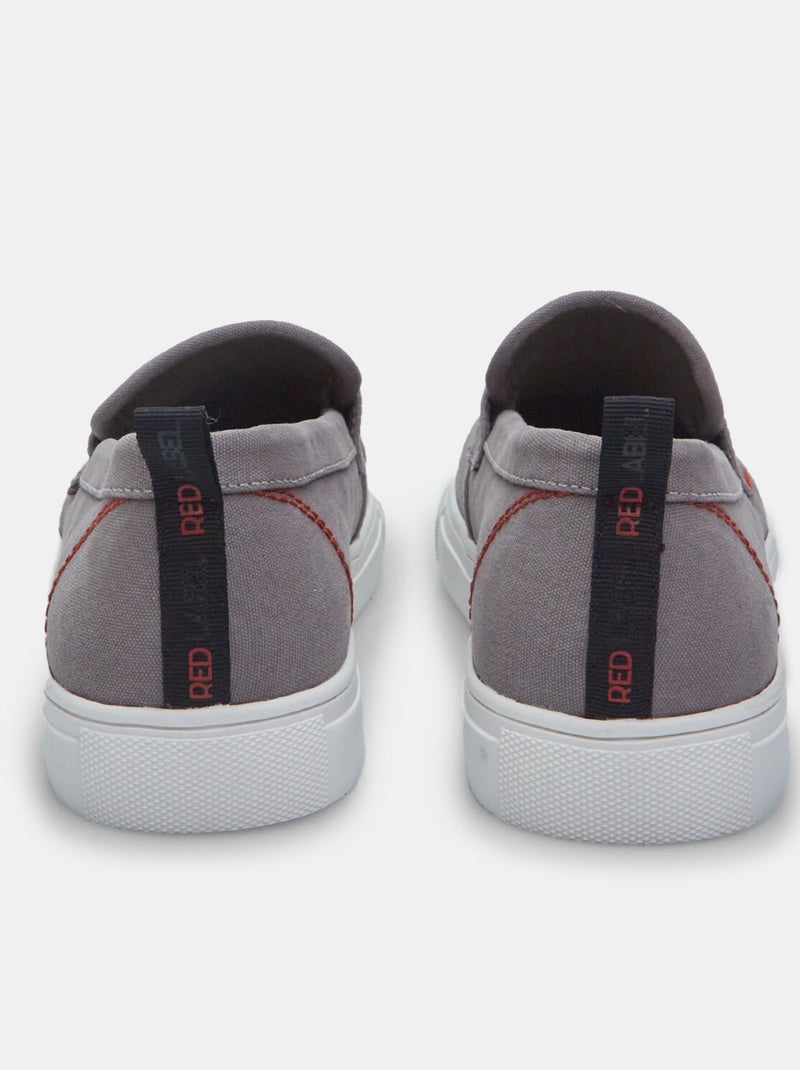 Mocassins Bata Red Label Gris - Kiabi