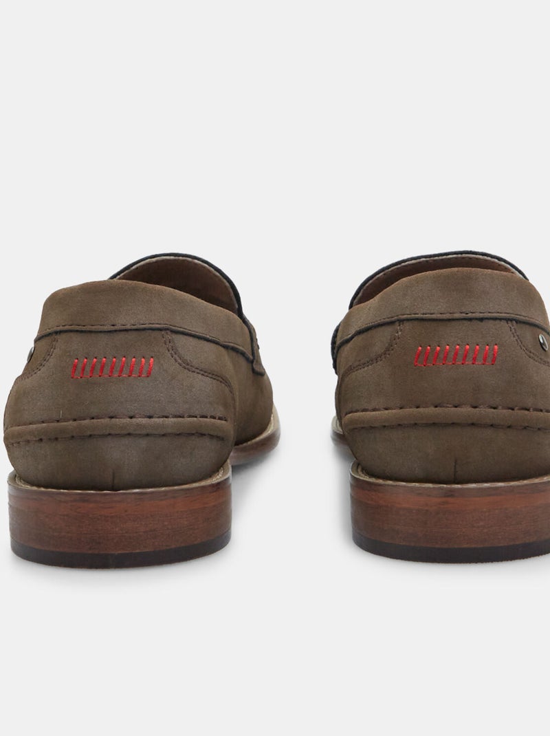 Mocassins Bata Red Label Marron - Kiabi