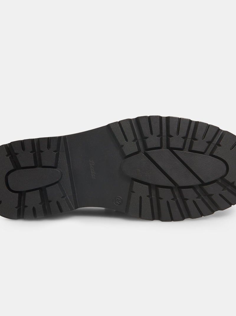 Mocassins Bata Red Label Noir - Kiabi