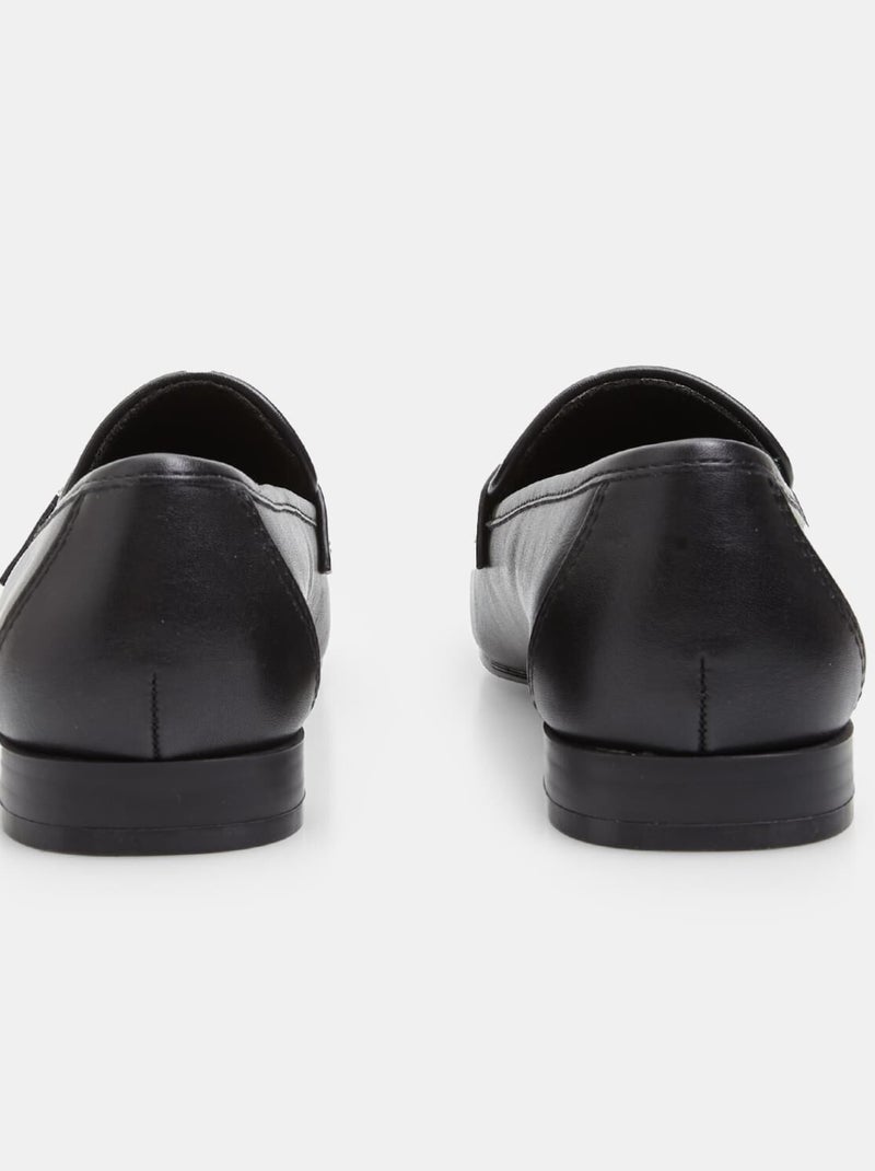Mocassins Bata Red Label Noir - Kiabi