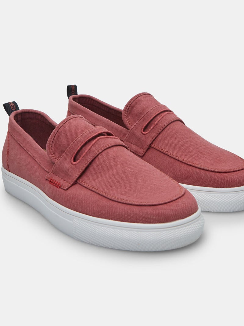 Mocassins Bata Red Label Rouge - Kiabi