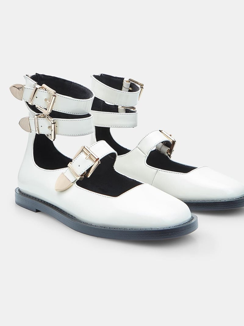 Mocassins  Bata RL Élégants Blanc - Kiabi