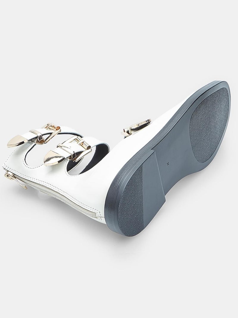 Mocassins  Bata RL Élégants Blanc - Kiabi