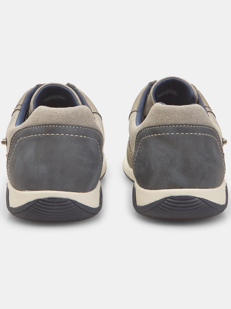 Mocassins bateau BATA Gris - Kiabi