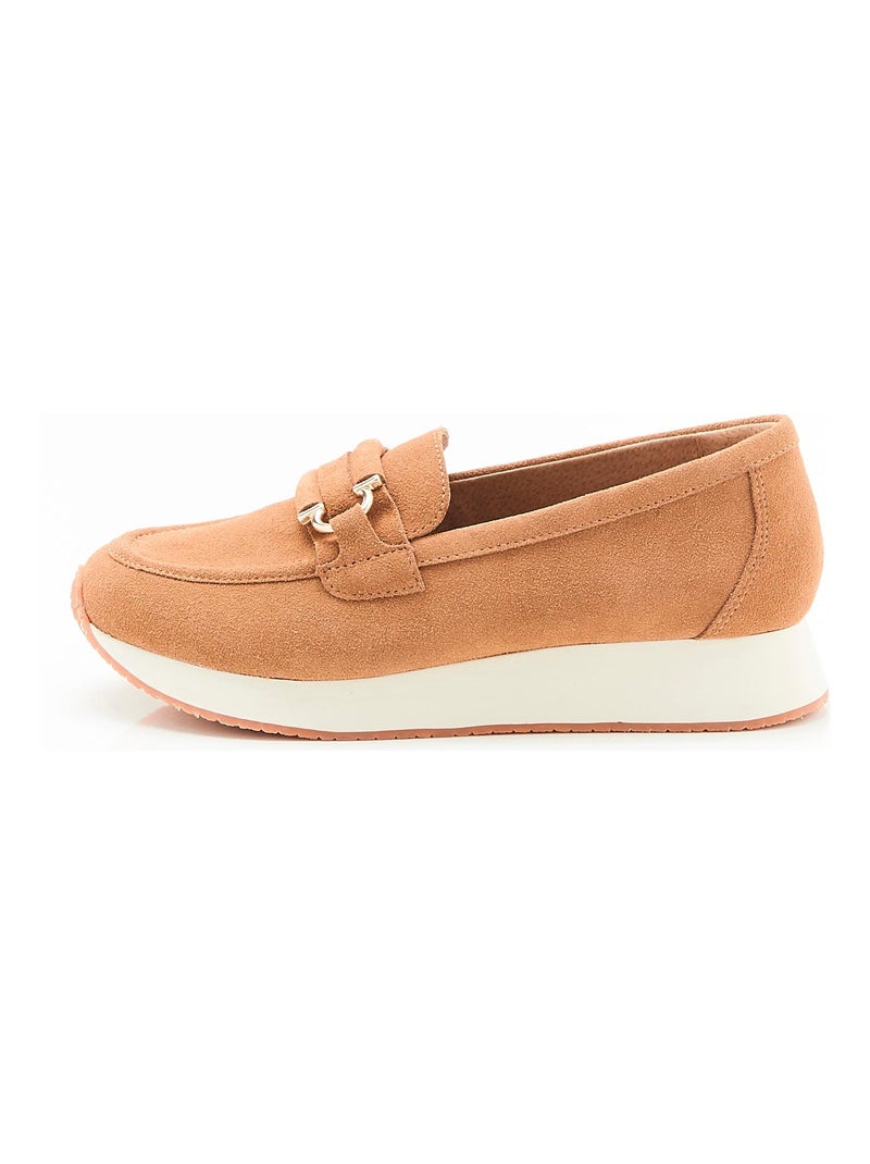 Mocassins bijoux Amortyl - Damart Camel - Kiabi
