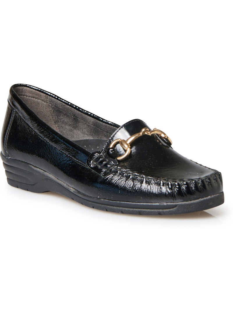 Mocassins boucle étrier - PEDICONFORT Noir - Kiabi