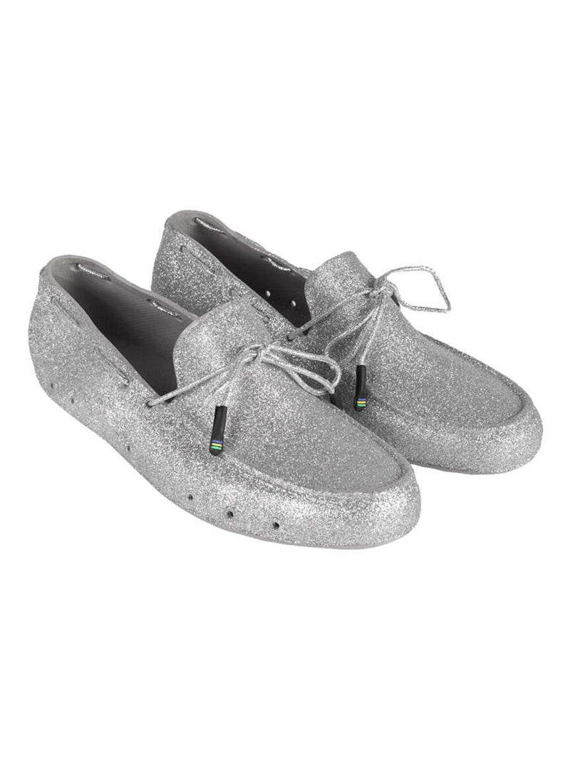 Mocassins Catamara Glitter Cacatoès Argent - Kiabi