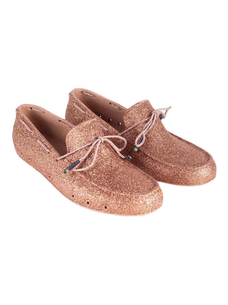 Mocassins Catamara Glitter Cacatoès Cuivre - Kiabi