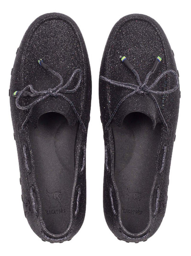 Mocassins Catamara Glitter Cacatoès Noir - Kiabi