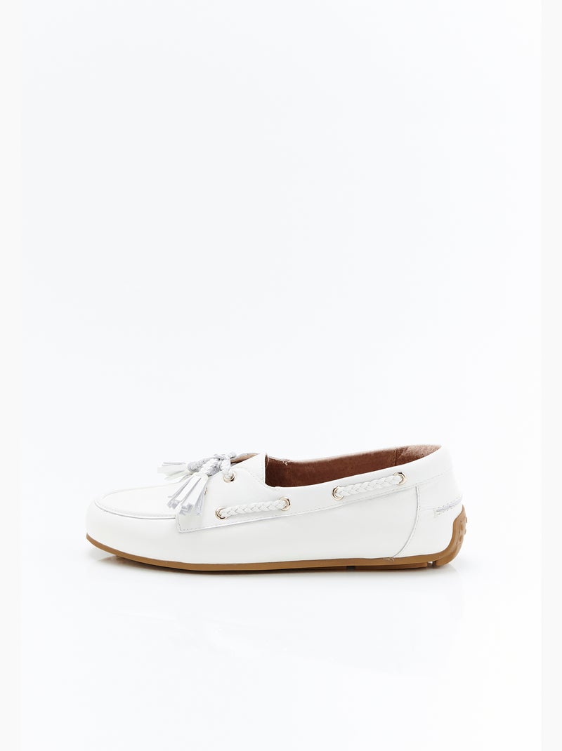 Mocassins climatyl - damart Blanc - Kiabi