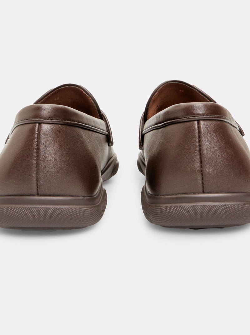 Mocassins Comfit BATA Marron - Kiabi