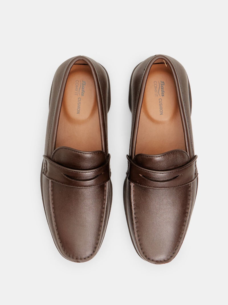 Mocassins Comfit BATA Marron - Kiabi