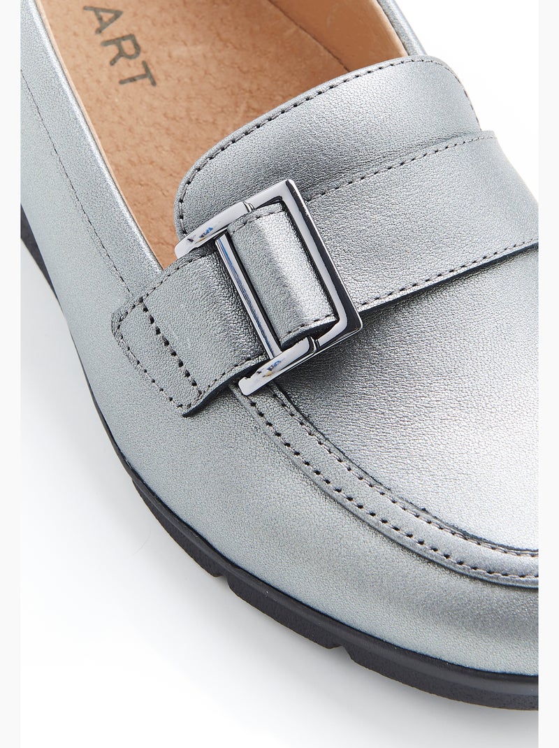 Mocassins compensés Amortyl - Damart Gris - Kiabi