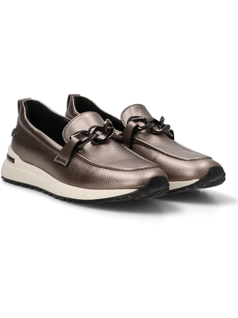 Mocassins compensés femme Gris - Kiabi