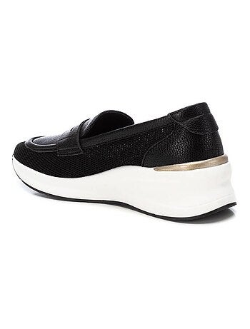 Mocassins compensés femme