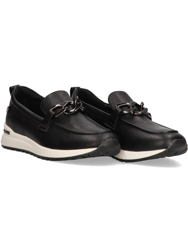 Mocassins compensés femme Noir - Kiabi