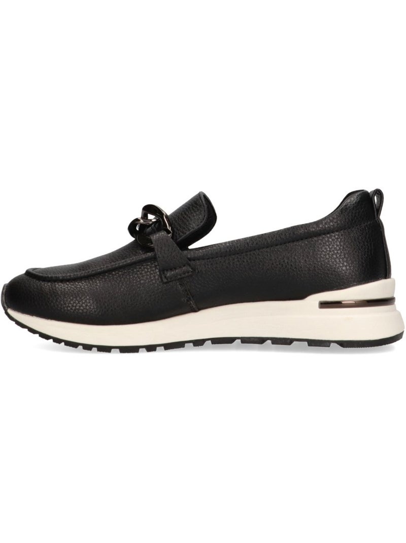 Mocassins compensés femme Noir - Kiabi
