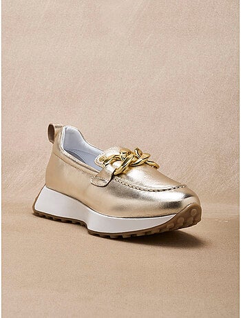 Mocassins compensés mode