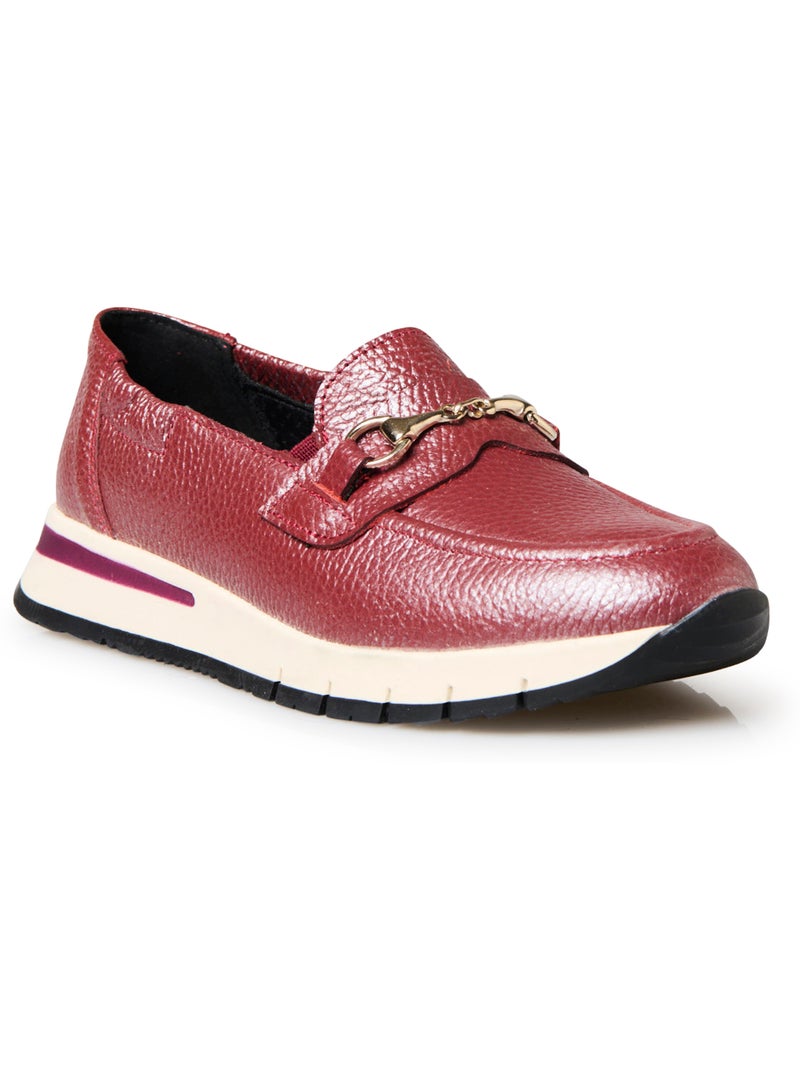 Mocassins compensés semelle amovible - PEDICONFORT Bordeaux - Kiabi