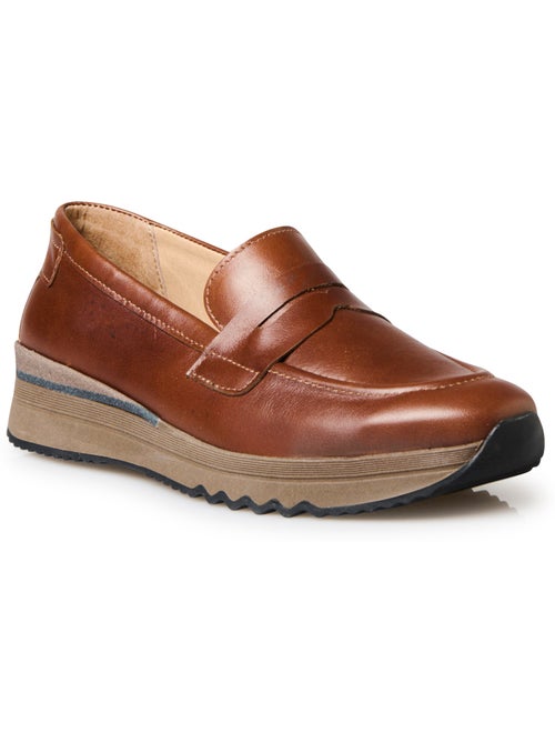 Mocassins compensés semelle amovible - PEDICONFORT - Kiabi