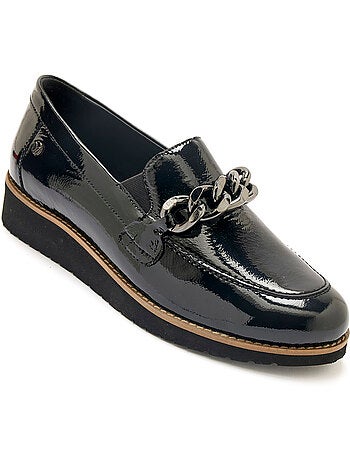 Mocassins compensés semelle amovible - PEDICONFORT