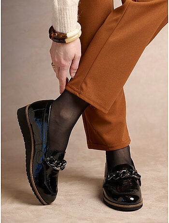 Mocassins compensés semelle amovible - PEDICONFORT