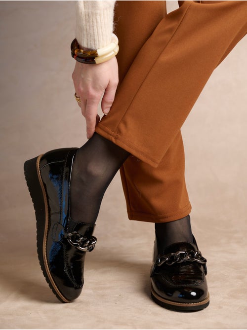 Mocassins compensés semelle amovible - PEDICONFORT - Kiabi