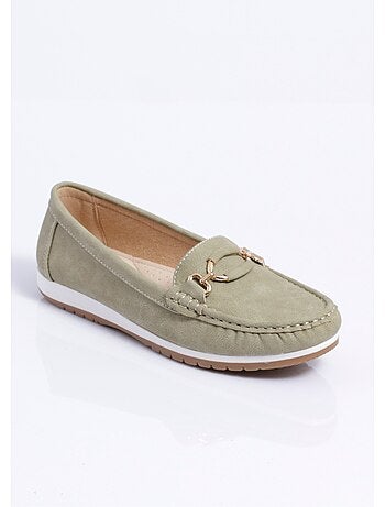 Mocassins compensés souples largeur confort - Afibel