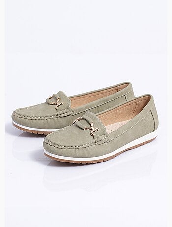 Mocassins compensés souples largeur confort - Afibel