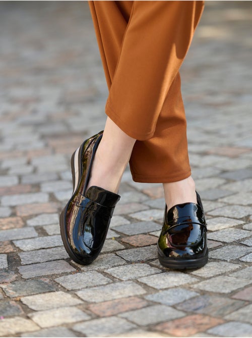 Mocassins compensés talon 4,5 cm - PEDICONFORT - Kiabi