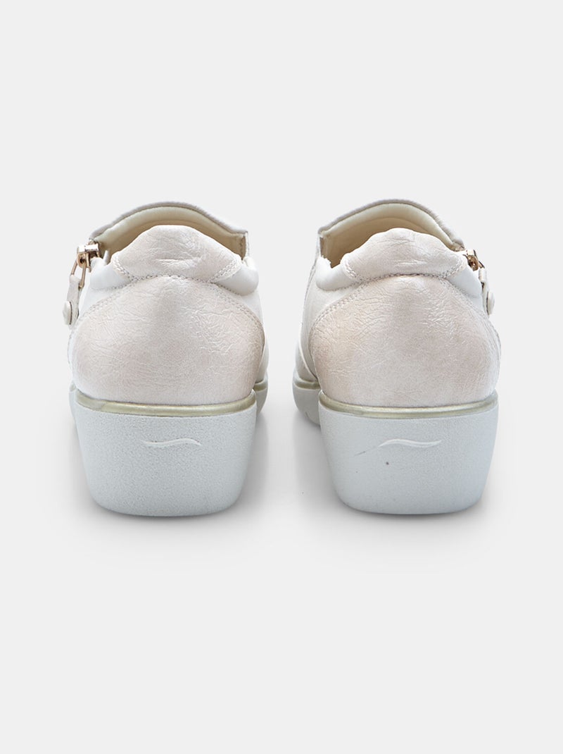 Mocassins Confort BATA COMFIT Blanc - Kiabi