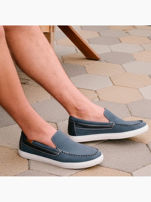 Mocassins confortable, souple, semelle à mémoire forme et facile à enfiler  Isotoner - Kiabi