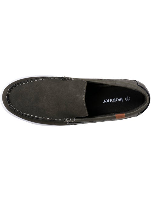 Mocassins confortable, souple, semelle à mémoire forme et facile à enfiler  Isotoner - Kiabi