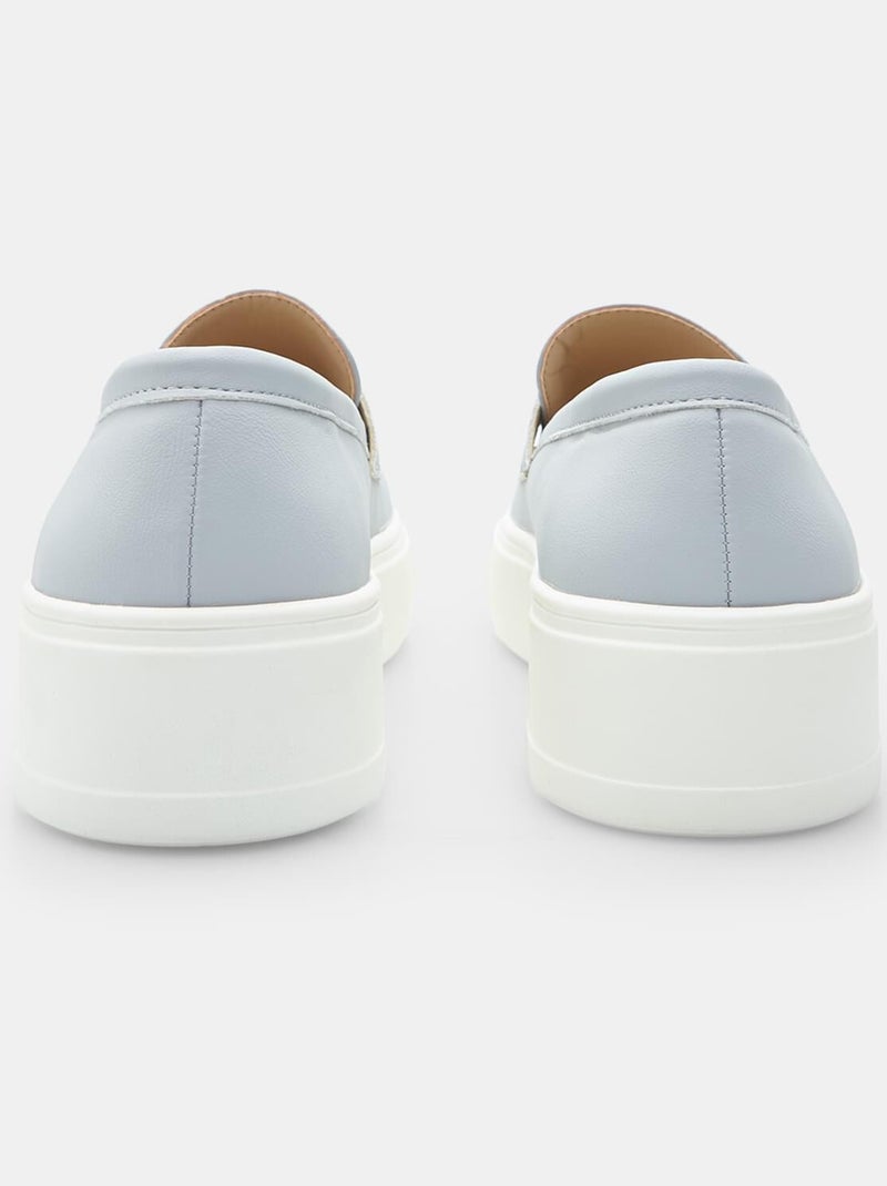Mocassins  confortables Bata Bleu - Kiabi