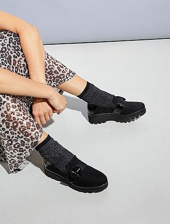 Mocassins crantés, largeur confort - Afibel