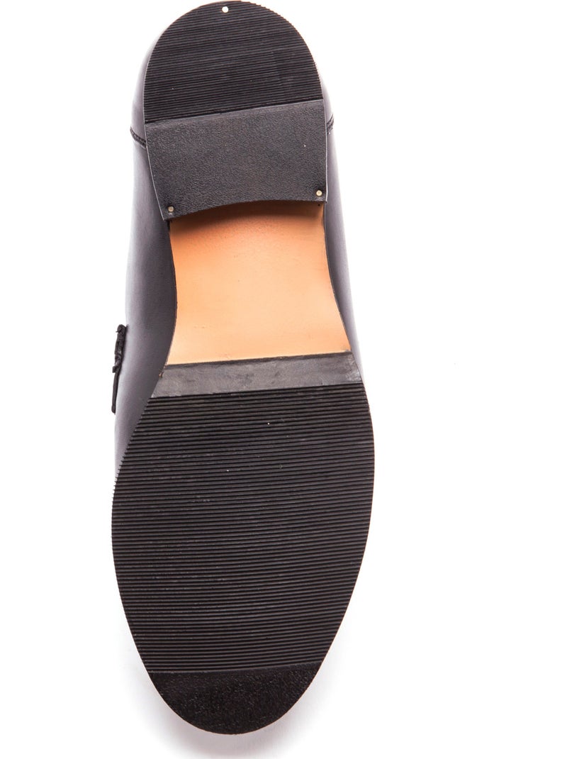 Mocassins cuir - PEDICONFORT Noir Noir - Kiabi
