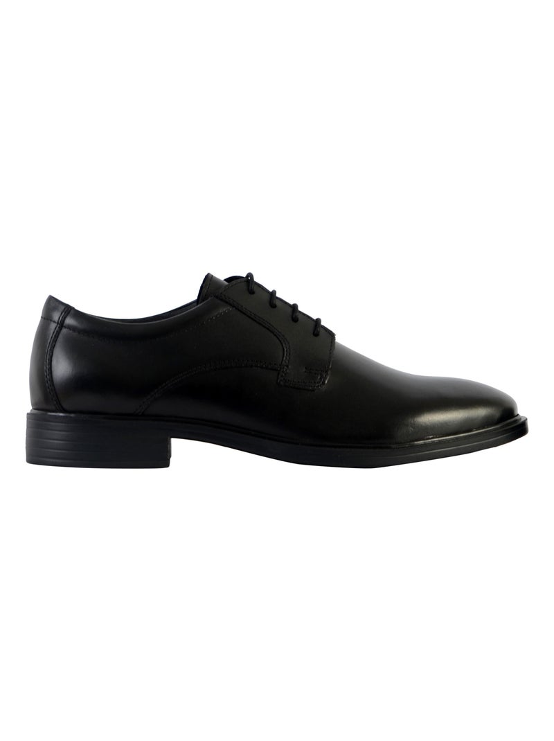 Mocassins Cuir Geox Gladwin Noir - Kiabi