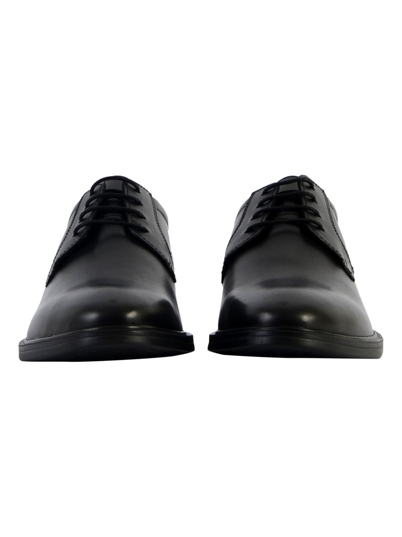 Mocassins Cuir Geox Gladwin Noir - Kiabi