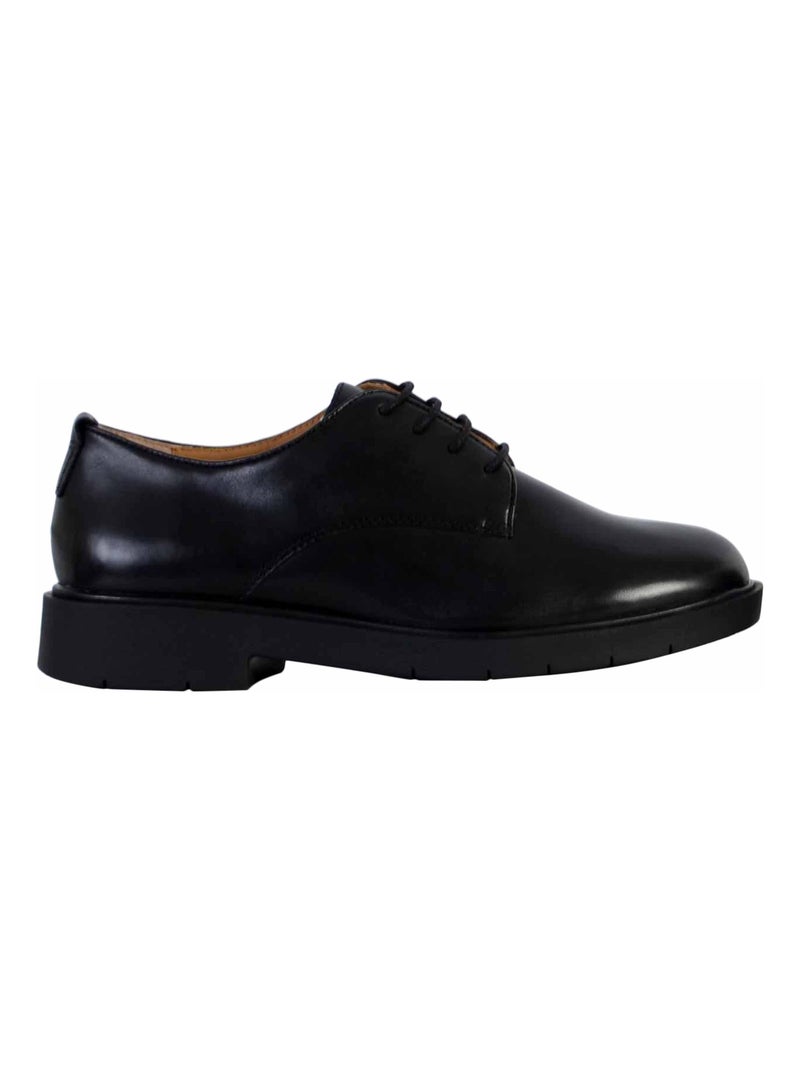 Mocassins Cuir Geox Spherica Noir - Kiabi