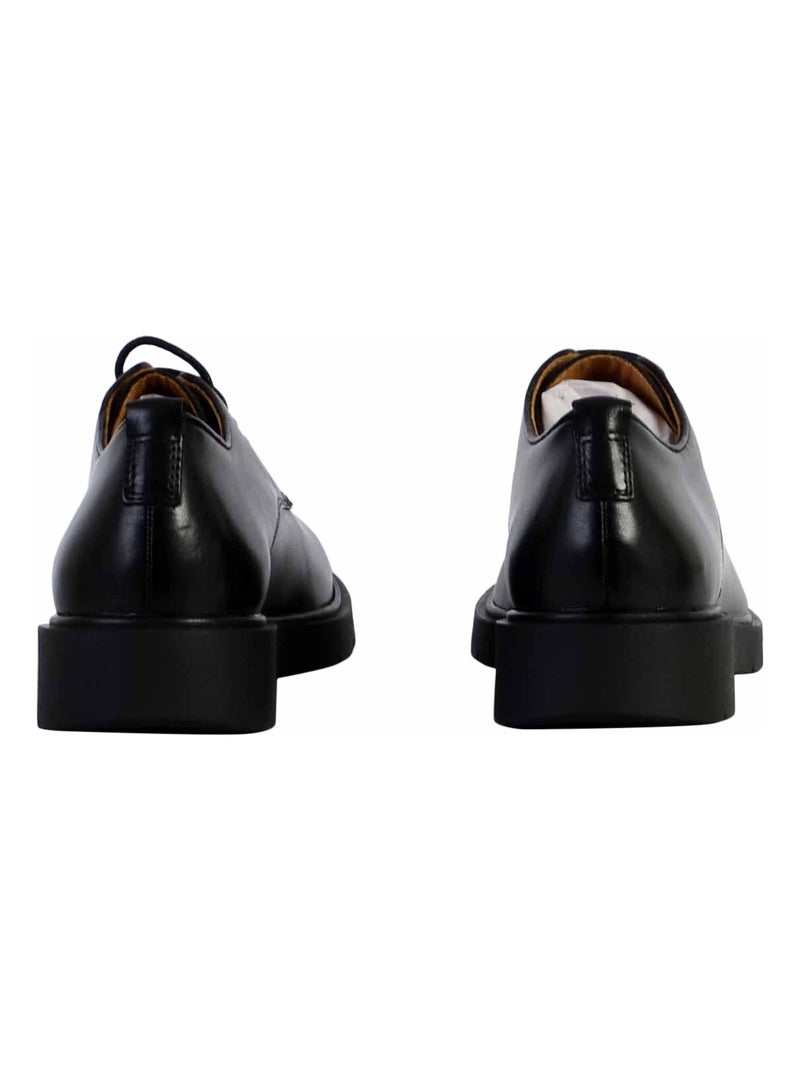 Mocassins Cuir Geox Spherica Noir - Kiabi