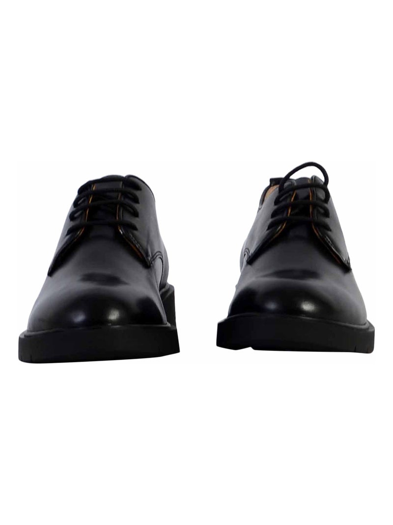 Mocassins Cuir Geox Spherica Noir - Kiabi