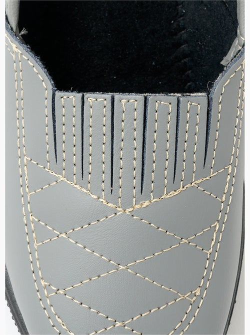 Mocassins cuir largeur confort élastiqués - afibel - Kiabi Mocassins cuir largeur confort élastiqués - afibel - Kiabi