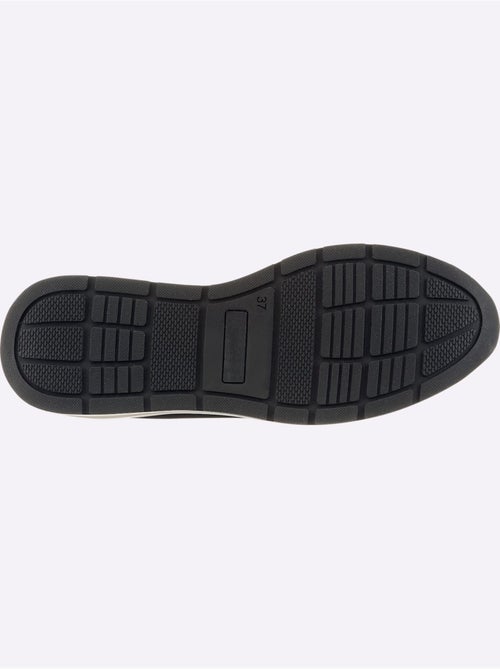 Mocassins Cuir Nappa De Chèvre - Taille Standard - Helline - Kiabi Mocassins Cuir Nappa De Chèvre - Taille Standard - Helline - Kiabi