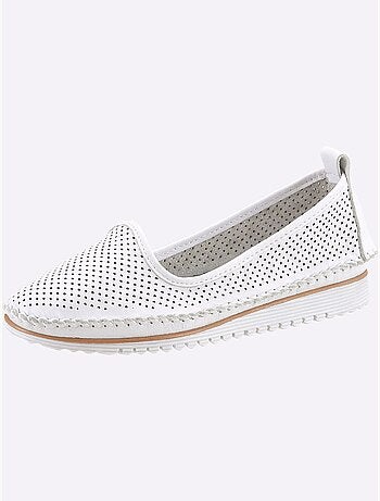 Mocassins Cuir Nappa De Vache - Taille Standard - Helline