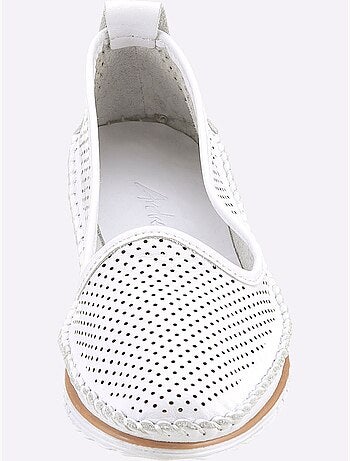 Mocassins Cuir Nappa De Vache - Taille Standard - Helline
