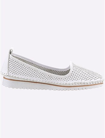 Mocassins Cuir Nappa De Vache - Taille Standard - Helline