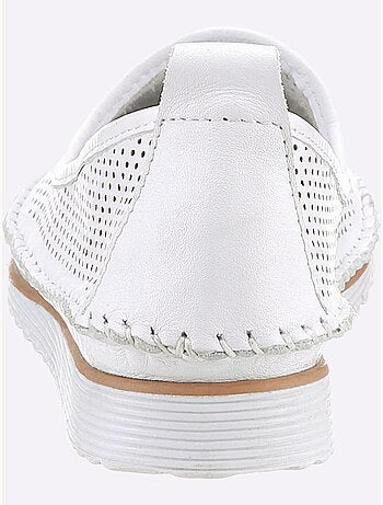 Mocassins Cuir Nappa De Vache - Taille Standard - Helline