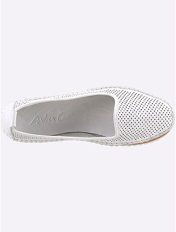Mocassins Cuir Nappa De Vache - Taille Standard - Helline