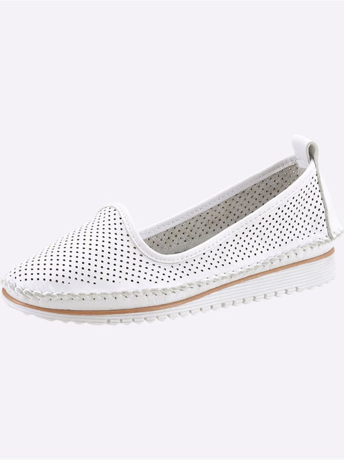 Mocassins Cuir Nappa De Vache - Taille Standard - helline - Kiabi